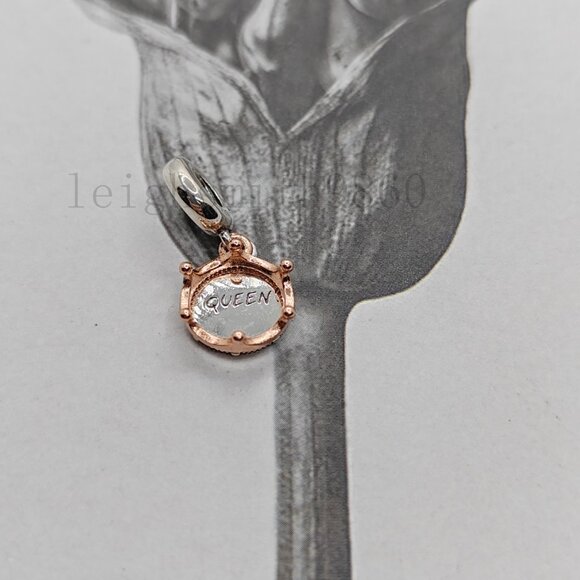 Pandora Queen & Regal Crown Dangle Charm - Picture 7 of 7